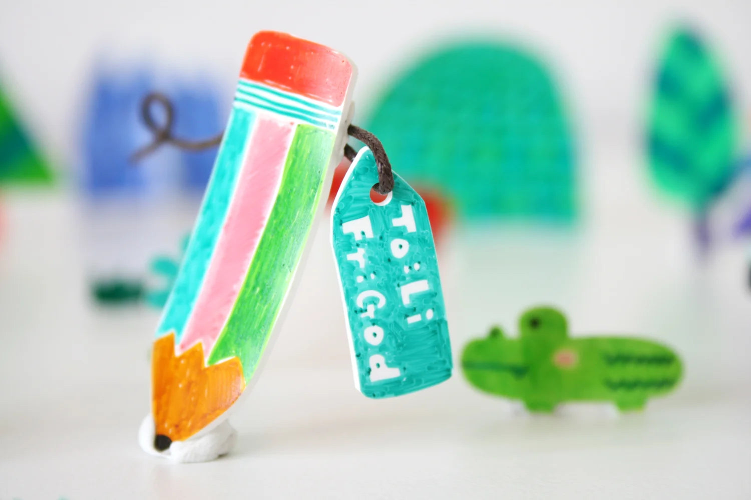 Original coloured pencil paper creation by All Things Bright and Beautiful