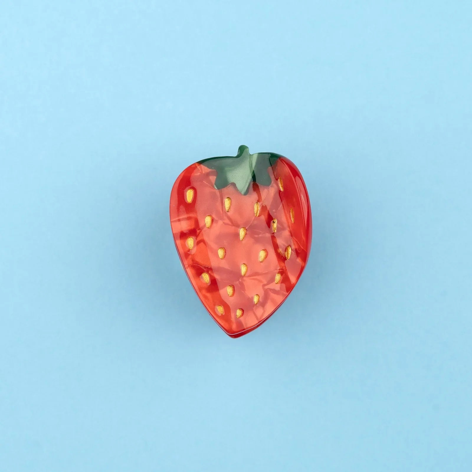 Strawberry hair claw