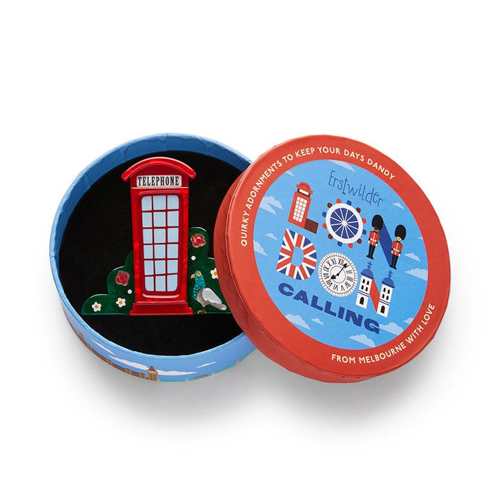 ERSTWILDER | BROOCHES | London Calling Brooch