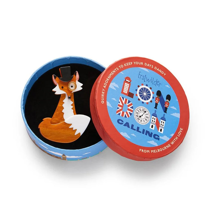ERSTWILDER | BROOCHES | Felix the Fox Brooch