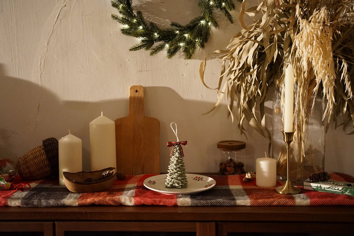 SOY WAX|      CANDLE DIY KIT | CHRISTMAS TREE