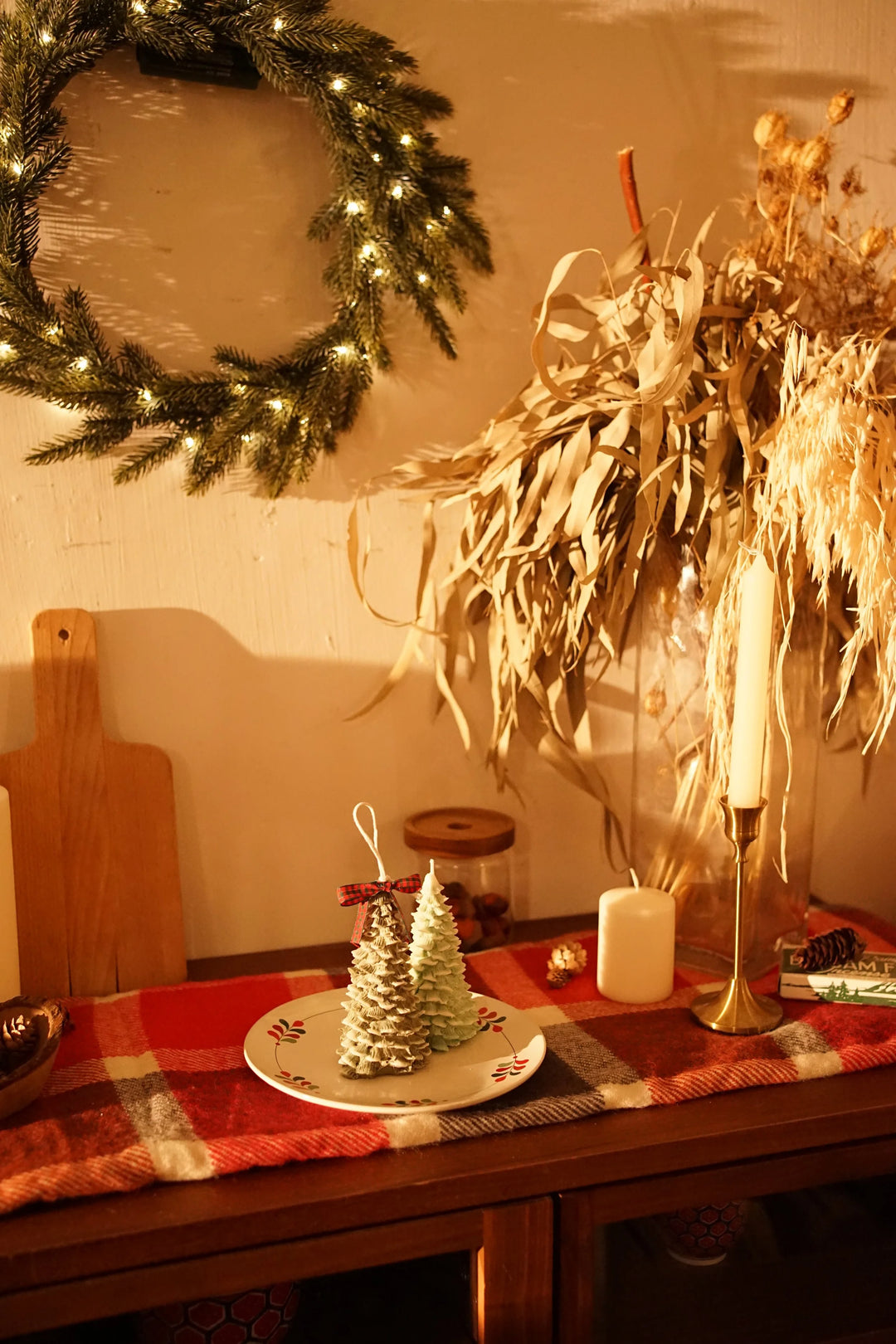 SOY WAX|      CANDLE DIY KIT | CHRISTMAS TREE