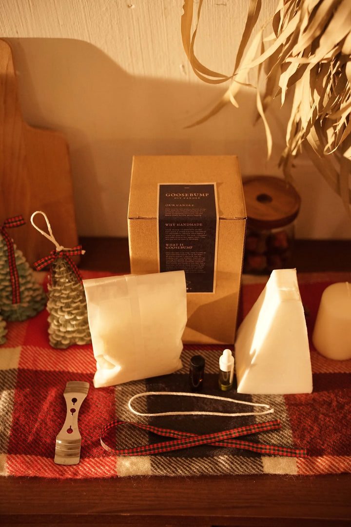 SOY WAX|      CANDLE DIY KIT | CHRISTMAS TREE