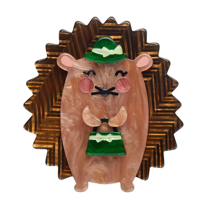 ERSTWILDER | BROOCHES | Harriet the Hedgehog Brooch