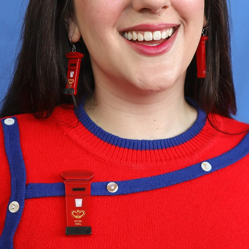 ERSTWILDER | BROOCHES | First Class Mail Brooch