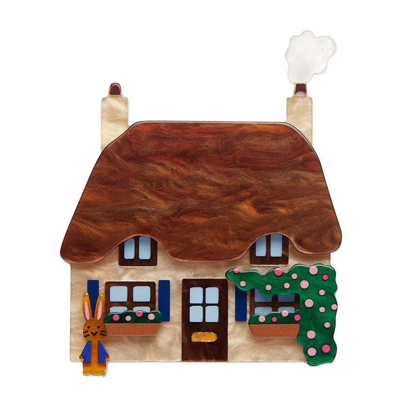ERSTWILDER | BROOCHES | Country Cottage Brooch