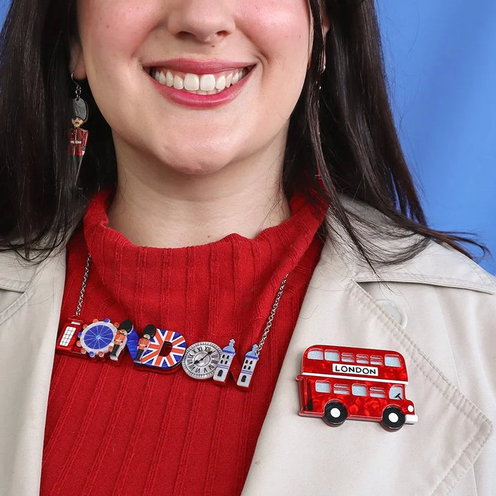 ERSTWILDER | BROOCHES | Double-Decker Brooch