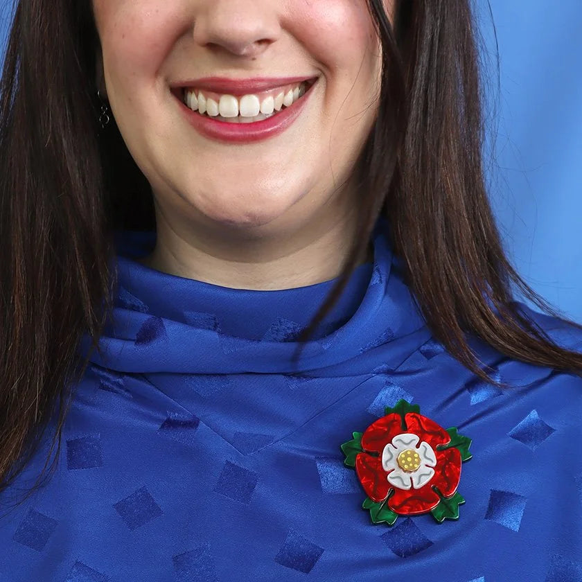 ERSTWILDER | BROOCHES | Tudor Rose Brooch