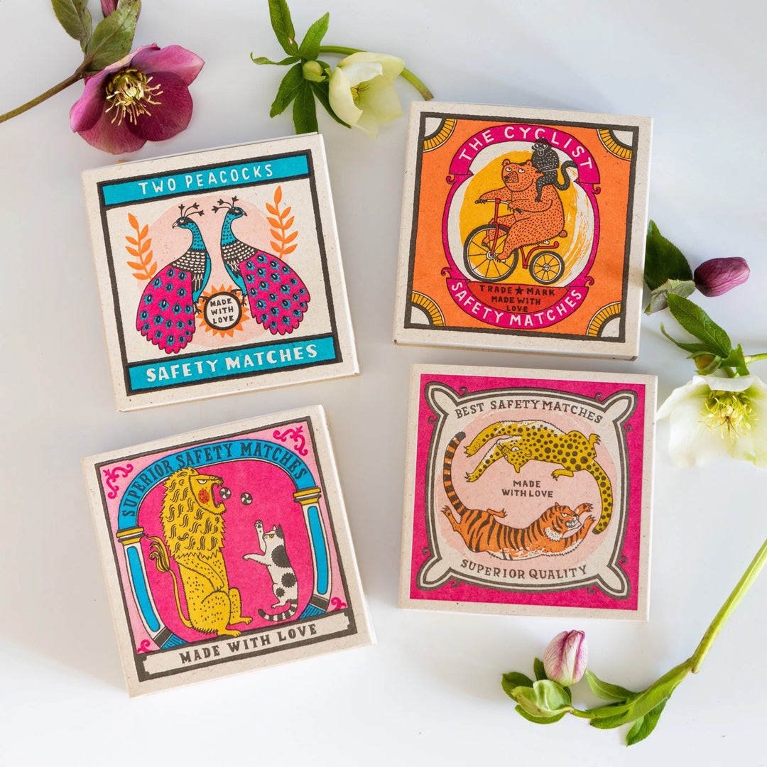ARCHIVIST | Safety Matches | Two Peacocks