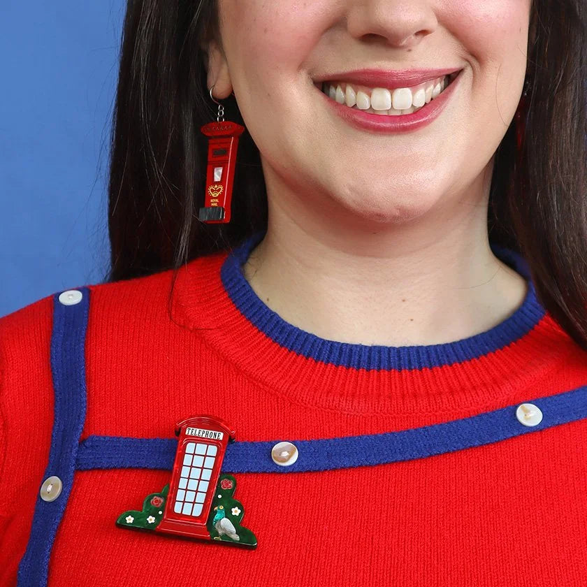 ERSTWILDER | BROOCHES | London Calling Brooch