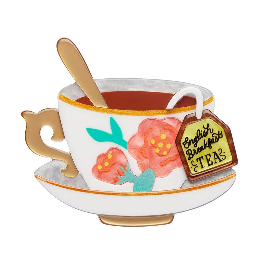 ERSTWILDER | BROOCHES | Fancy a Cuppa Brooch