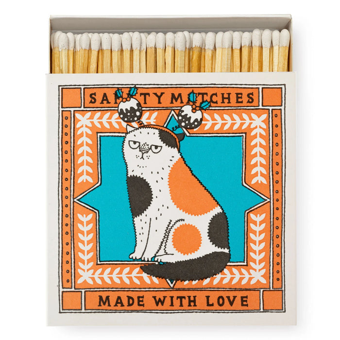 ARCHIVIST | Safety Matches | Christmas Cat Matches