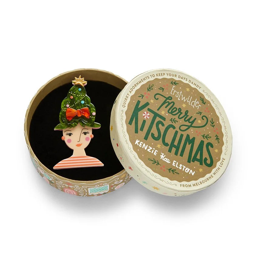 ERSTWILDER | BROOCHES | Fresh Festive Do Brooch