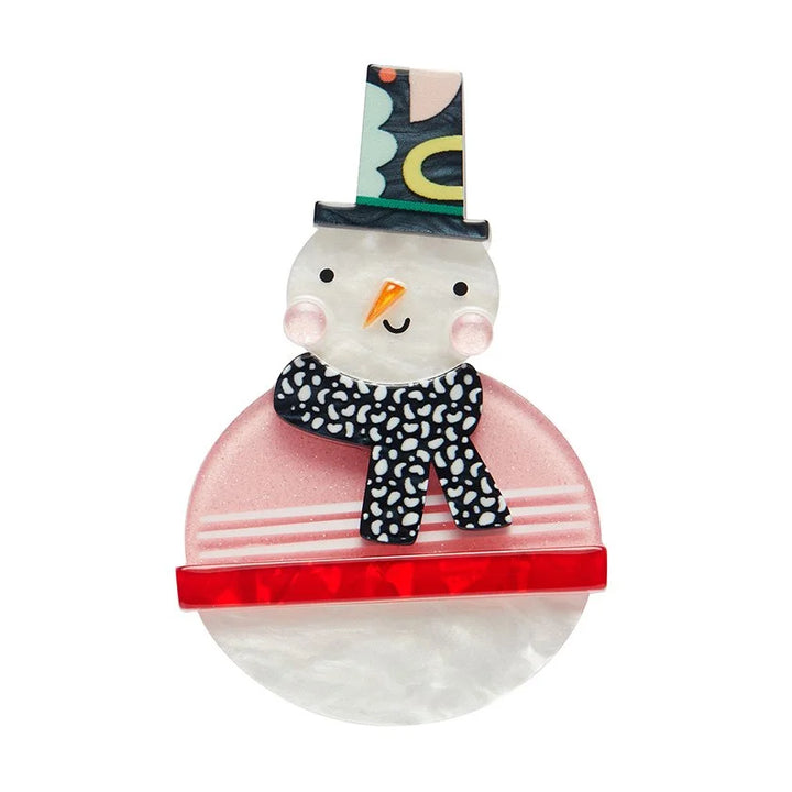 ERSTWILDER | BROOCHES | Cozy Christmas Chap Brooch