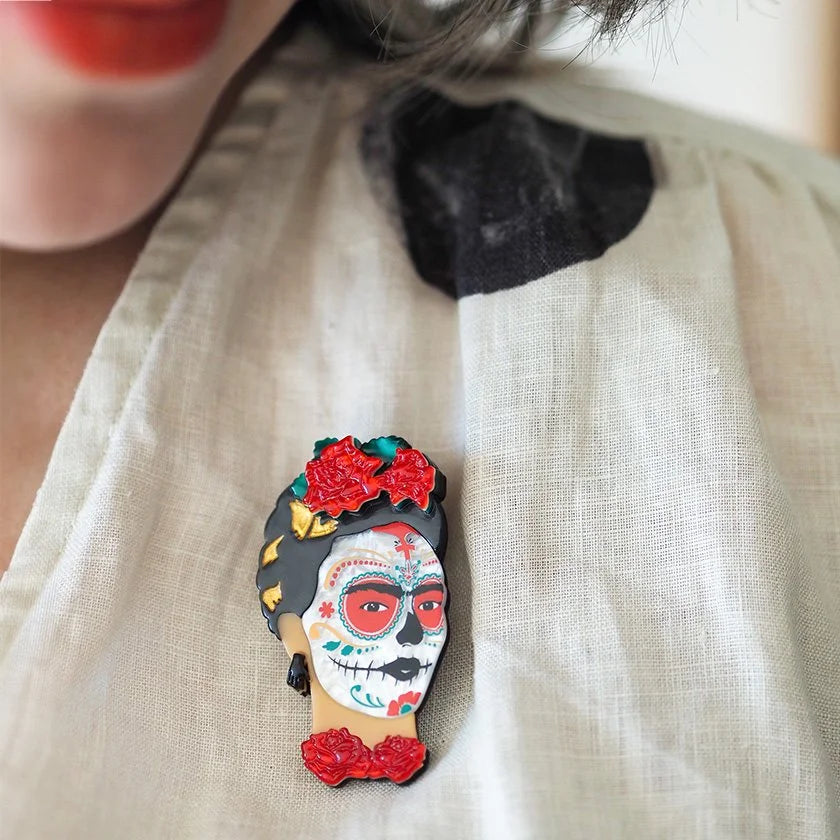 ERSTWILDER | BROOCH | Frida Calavera
