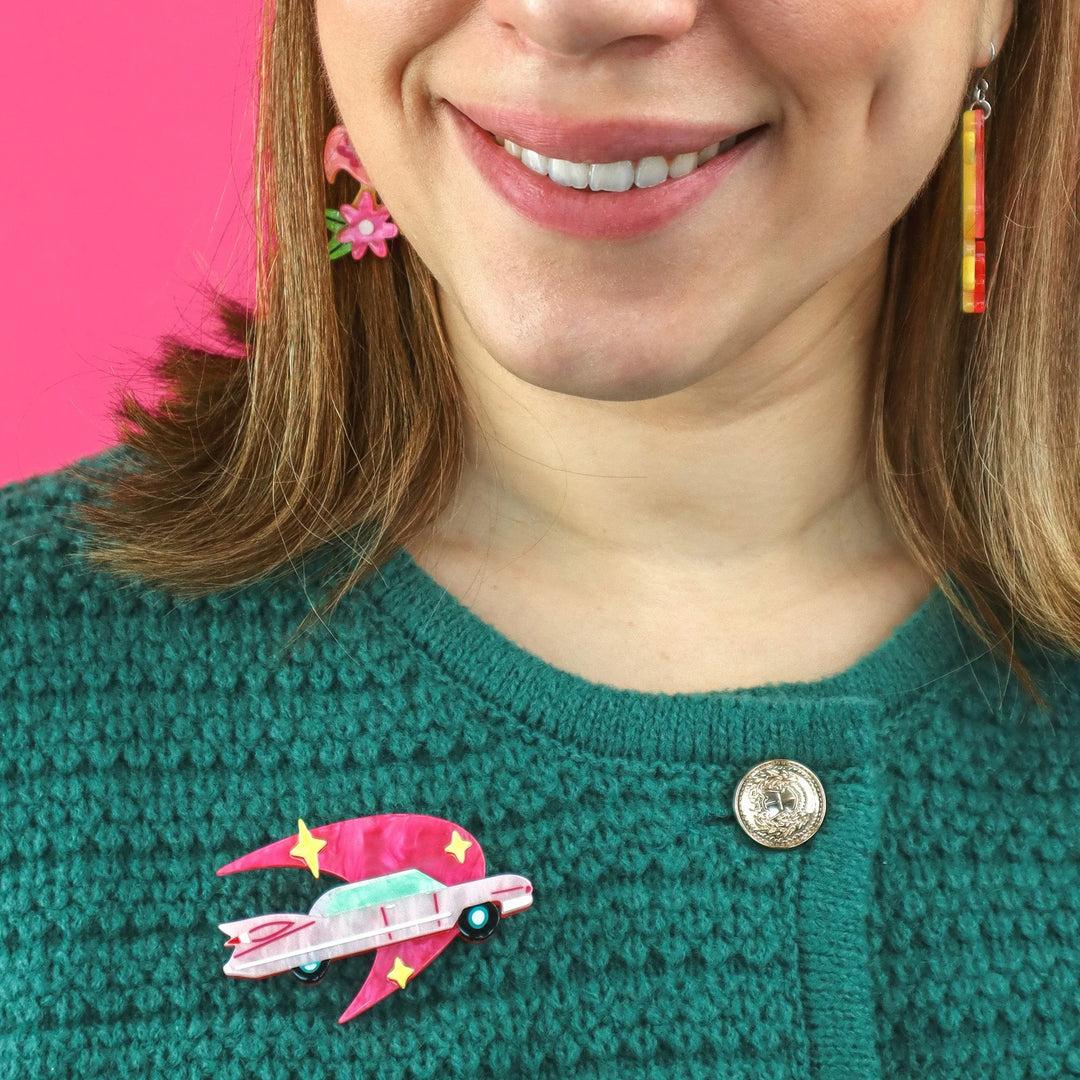 ERSTWILDER | BROOCHES | One Smooth Ride Brooch