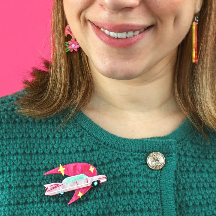 ERSTWILDER | BROOCHES | One Smooth Ride Brooch