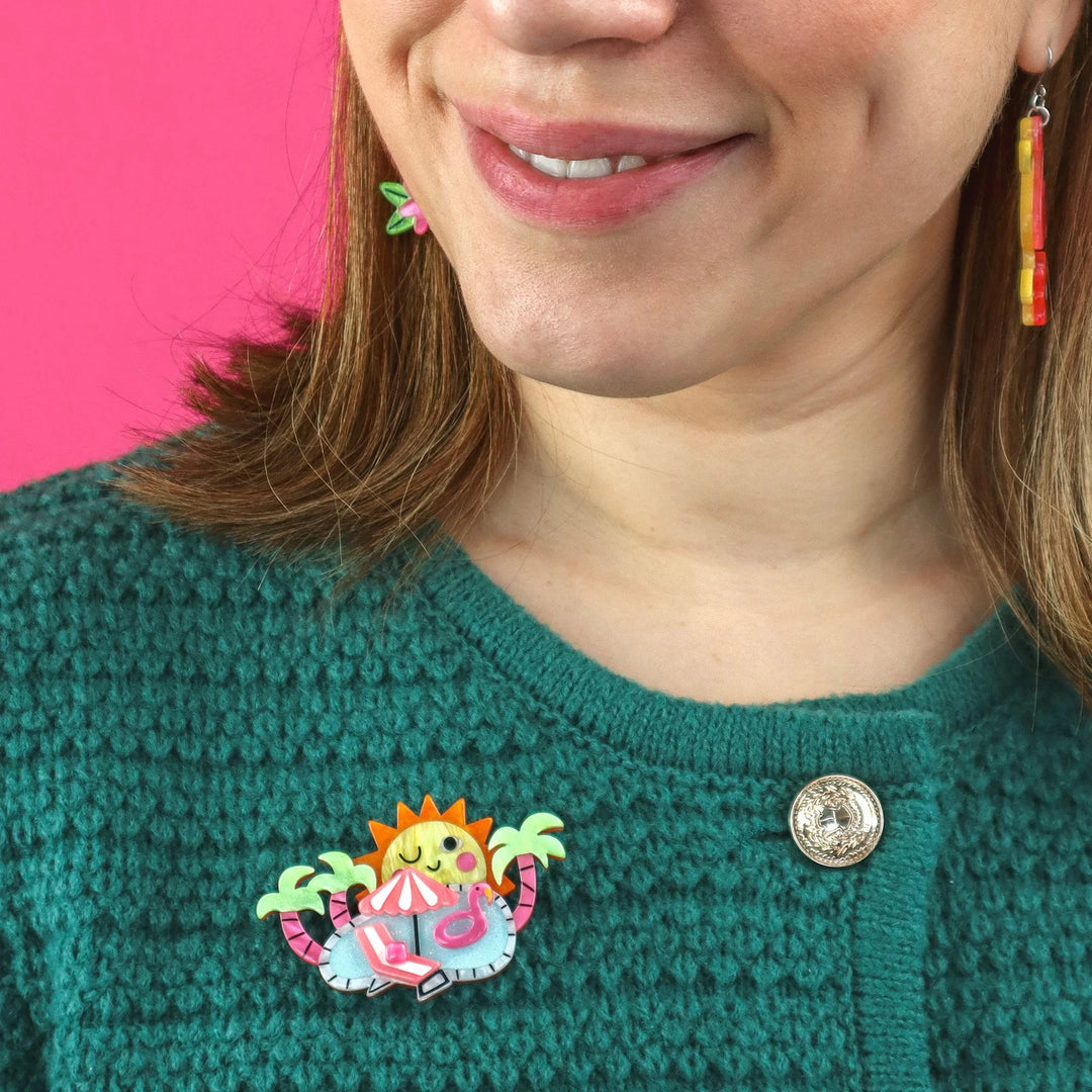ERSTWILDER | BROOCHES | The Pool Party Brooch