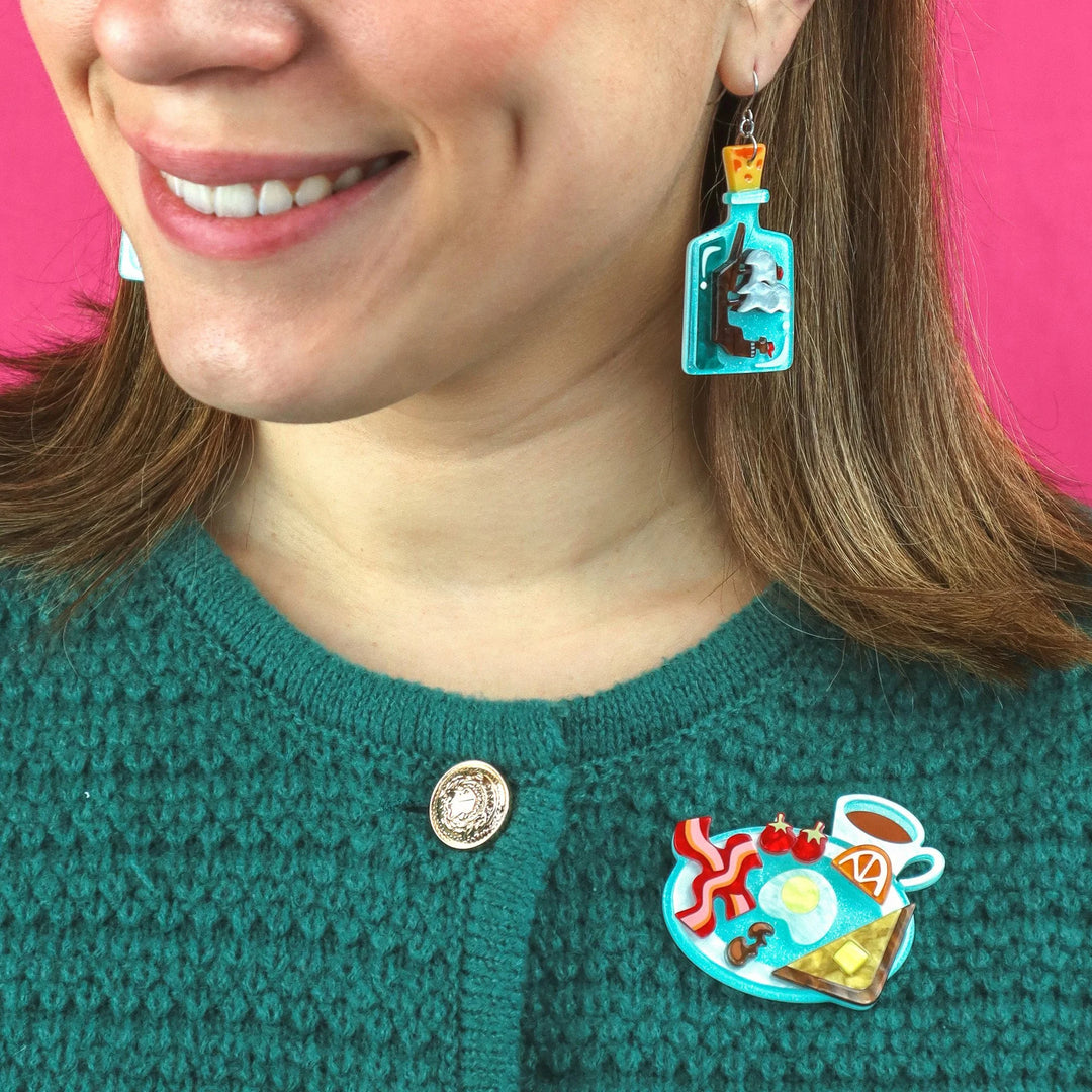 ERSTWILDER | BROOCHES | The Big Breakfast Brooch