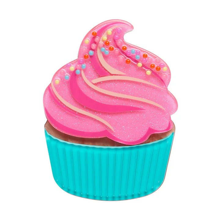 ERSTWILDER | BROOCHES | Iced Cupcake Brooch
