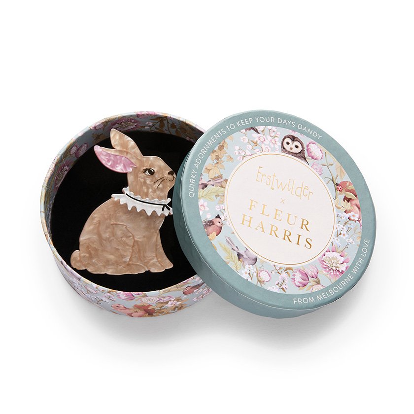 ERSTWILDER | 胸針 | 嬌嫩小兔胸針