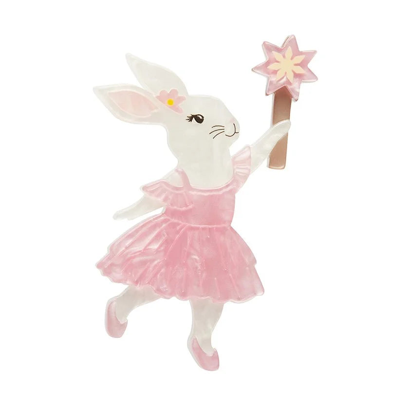 ERSTWILDER | BROOCHES | Ballerina Bunny Brooch
