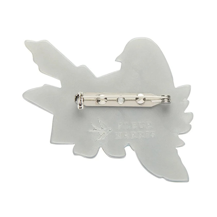 ERSTWILDER | BROOCHES | Gentle Bluebird Brooch
