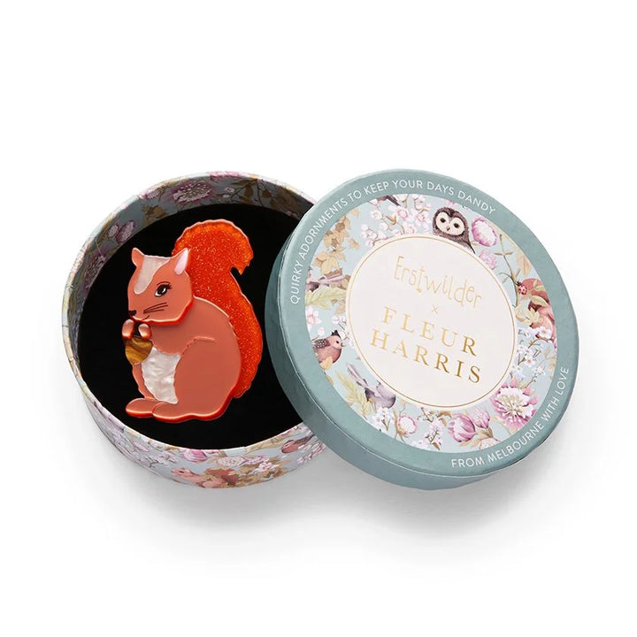 ERSTWILDER | BROOCHES | Cheeky Squirrel Brooch