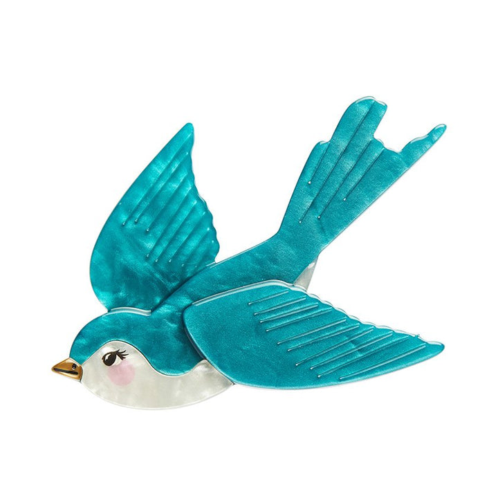 ERSTWILDER | BROOCHES | Graceful Swallow Brooch