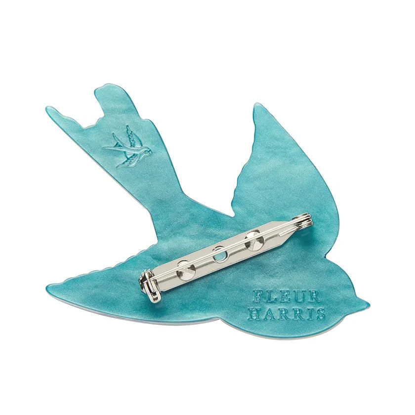 ERSTWILDER | BROOCHES | Graceful Swallow Brooch