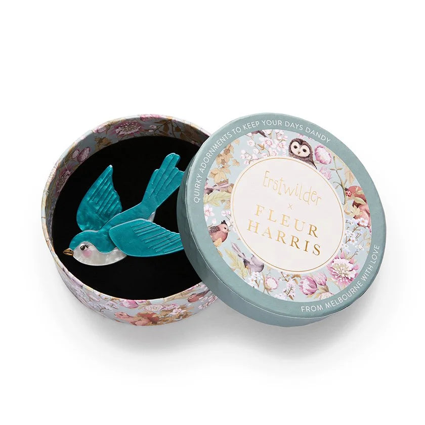 ERSTWILDER | BROOCHES | Graceful Swallow Brooch