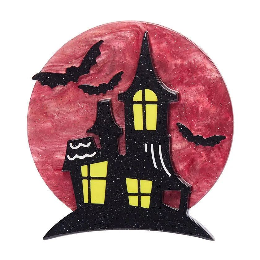 ERSTWILDER | BROOCHES |  On Haunted Hill Brooch