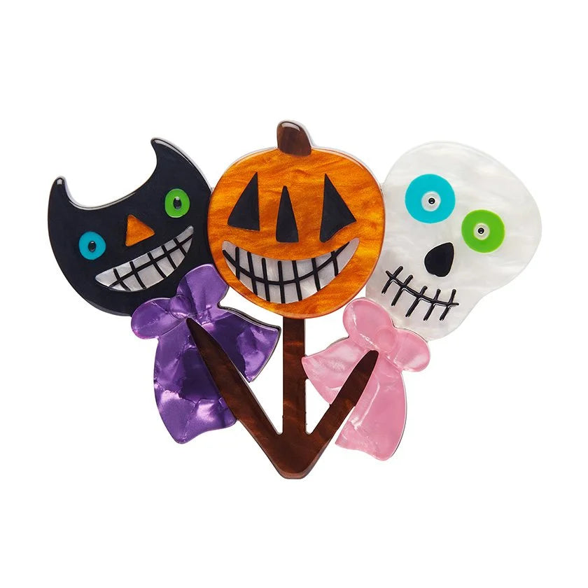 ERSTWILDER | BROOCHES | Friends That Scare Together Brooch