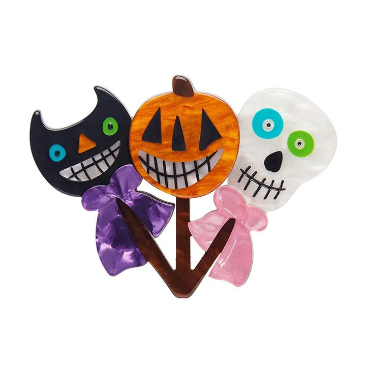 ERSTWILDER | BROOCHES | Friends That Scare Together Brooch