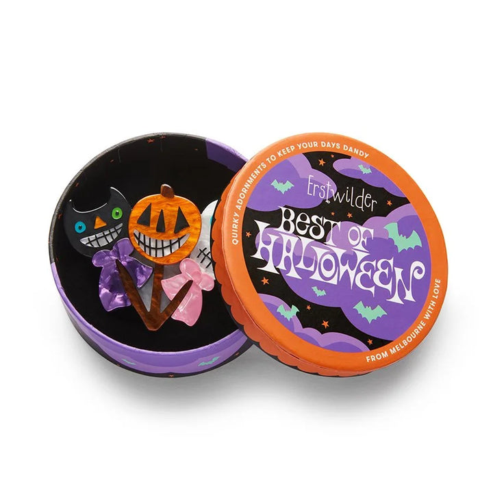 ERSTWILDER | BROOCHES | Friends That Scare Together Brooch