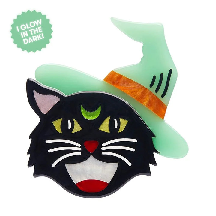 ERSTWILDER | BROOCHES | Hex Kitten Brooch