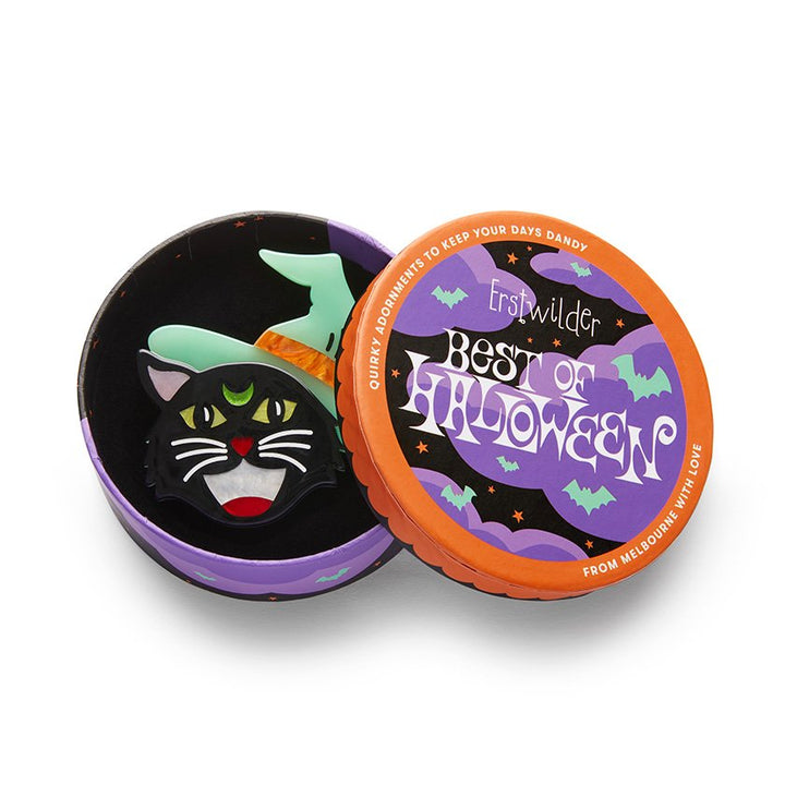 ERSTWILDER | BROOCHES | Hex Kitten Brooch