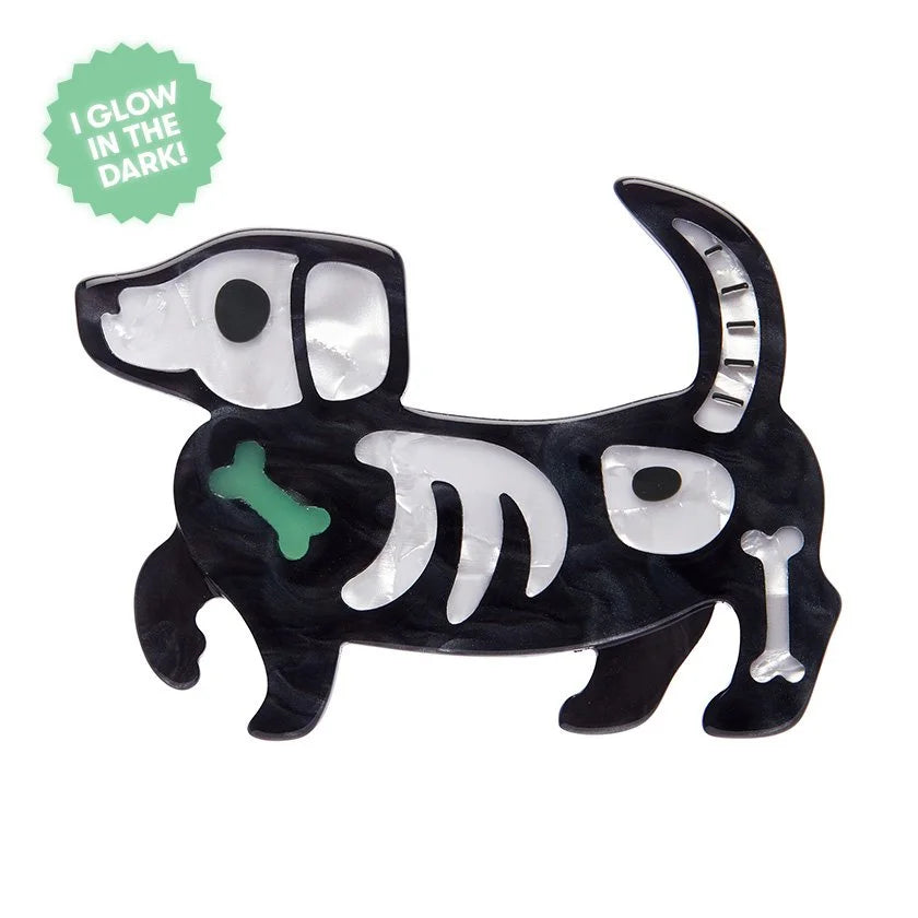 ERSTWILDER | BROOCHES | Doggo Darkness Brooch