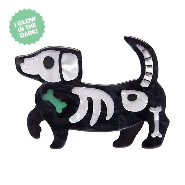 ERSTWILDER | BROOCHES | Doggo Darkness Brooch