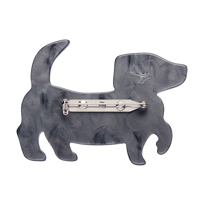 ERSTWILDER | BROOCHES | Doggo Darkness Brooch