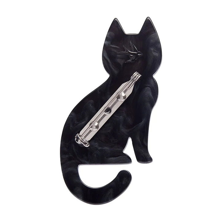 ERSTWILDER | BROOCHES | Tabby Tombstone Brooch