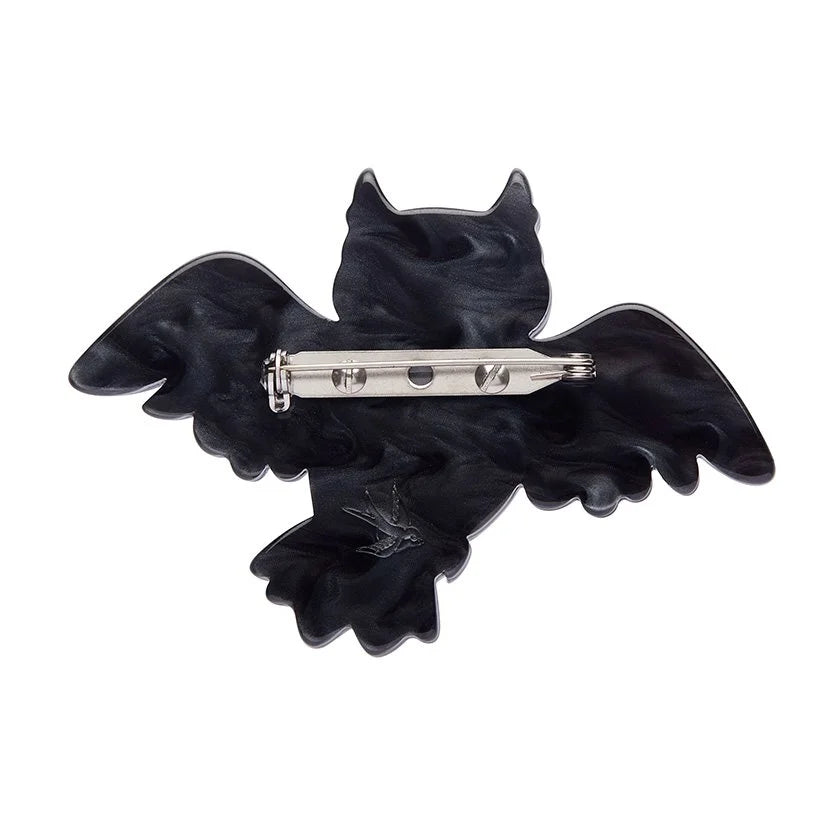 ERSTWILDER | BROOCHES | Hoot and Haunt Brooch
