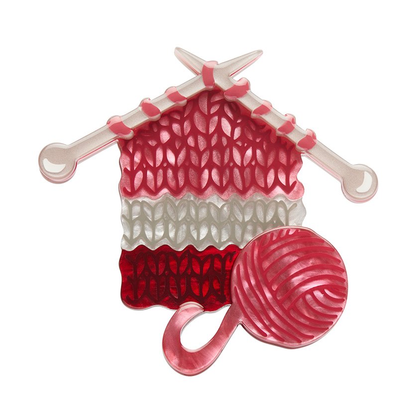 ERSTWILDER | BROOCHES | A Stitch in Time Brooch