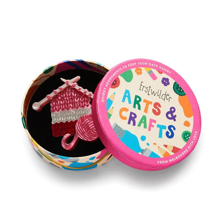 ERSTWILDER | BROOCHES | A Stitch in Time Brooch