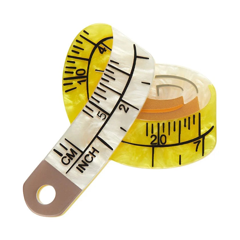ERSTWILDER | BROOCHES | Measure Up Brooch
