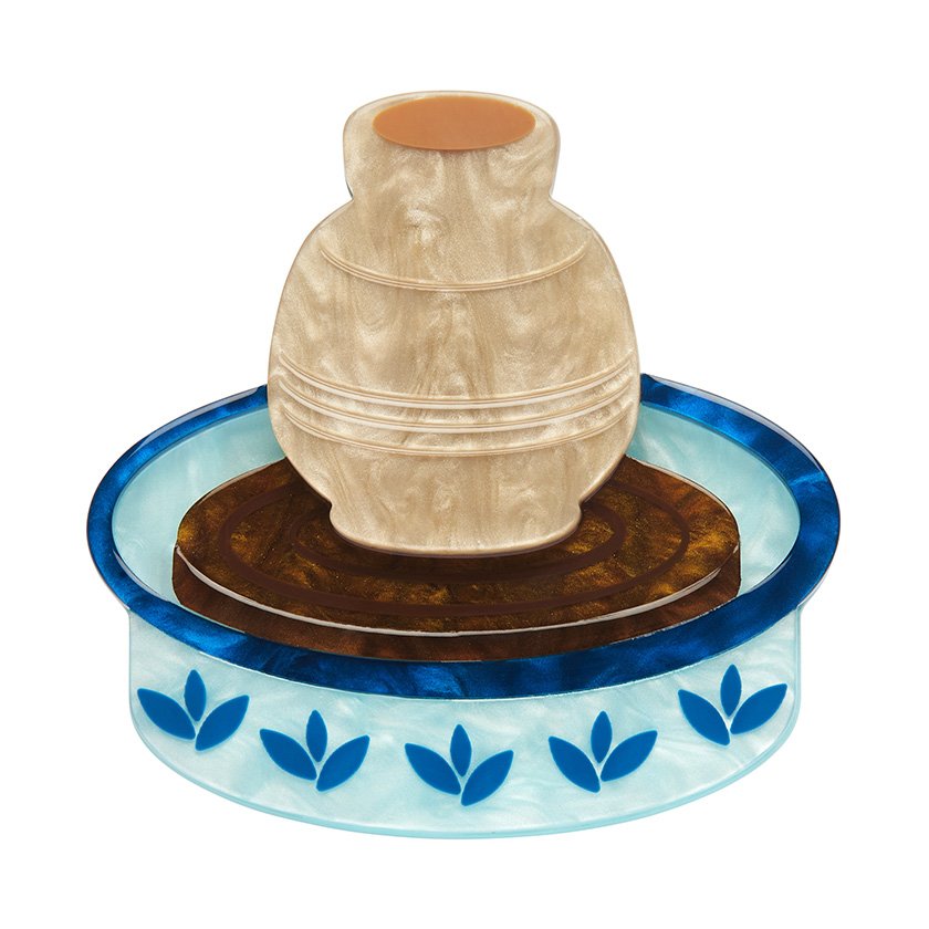 ERSTWILDER | BROOCHES | Potter Around Brooch