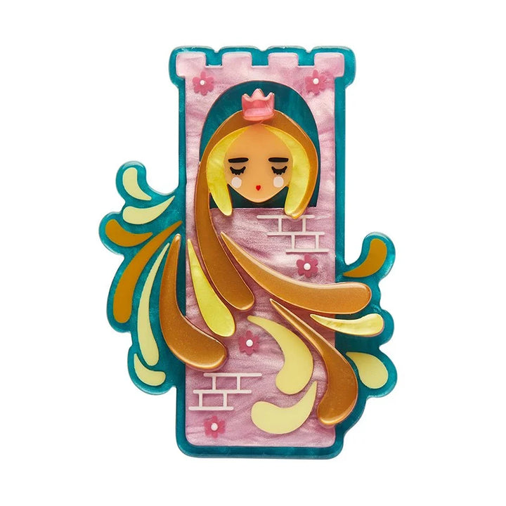 ERSTWILDER | BROOCHES | Let Your Hair Down Brooch