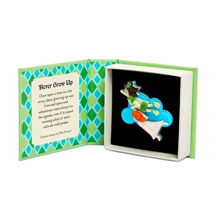 ERSTWILDER | BROOCHES | Never Grow Up Brooch