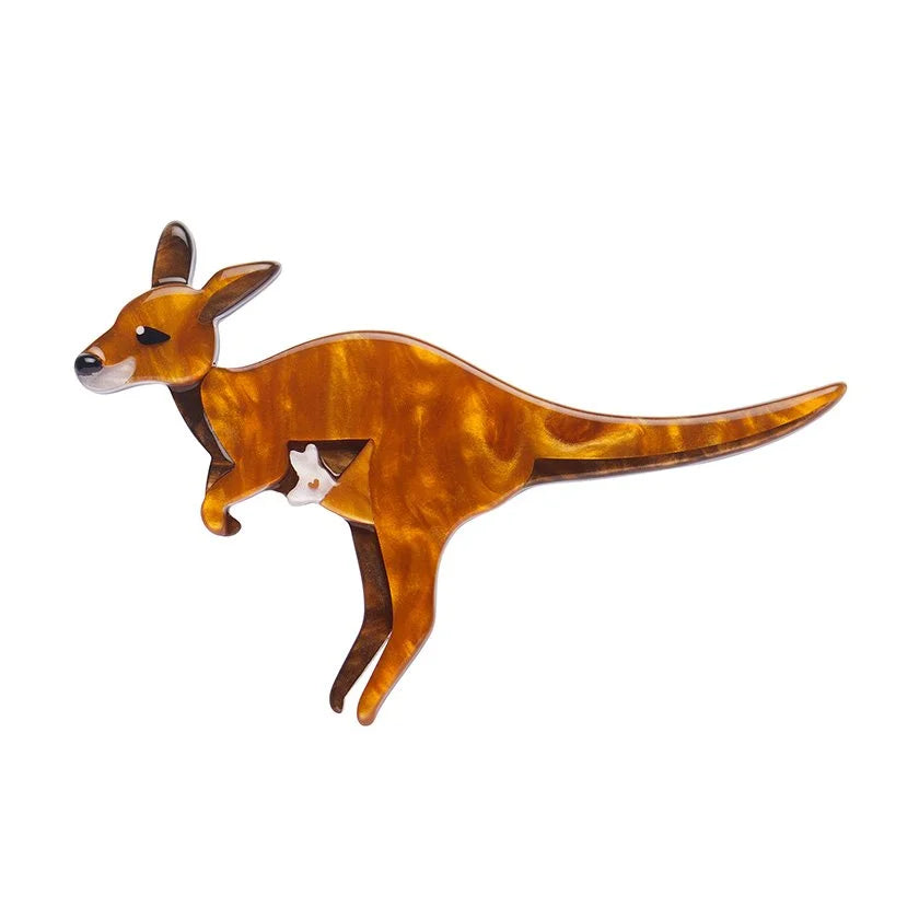ERSTWILDER | BROOCHES | Joy the Kangaroo Brooch