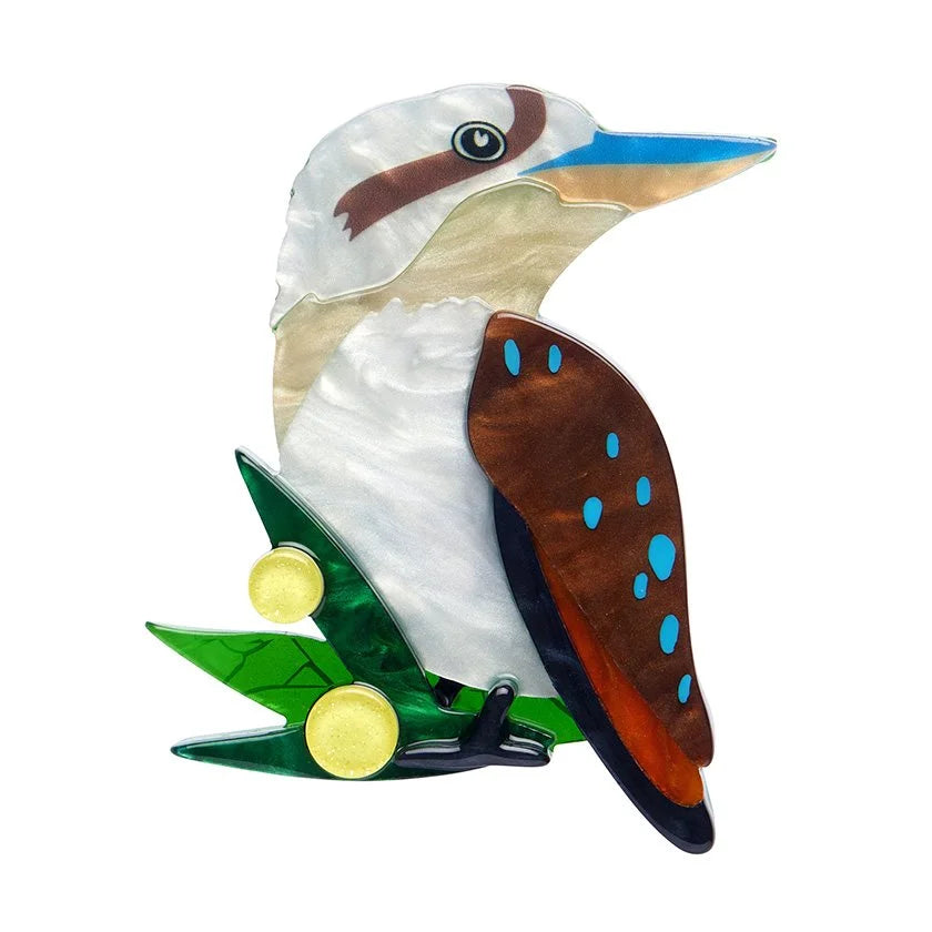 ERSTWILDER | BROOCHES | Kirby the Kookaburra Brooch